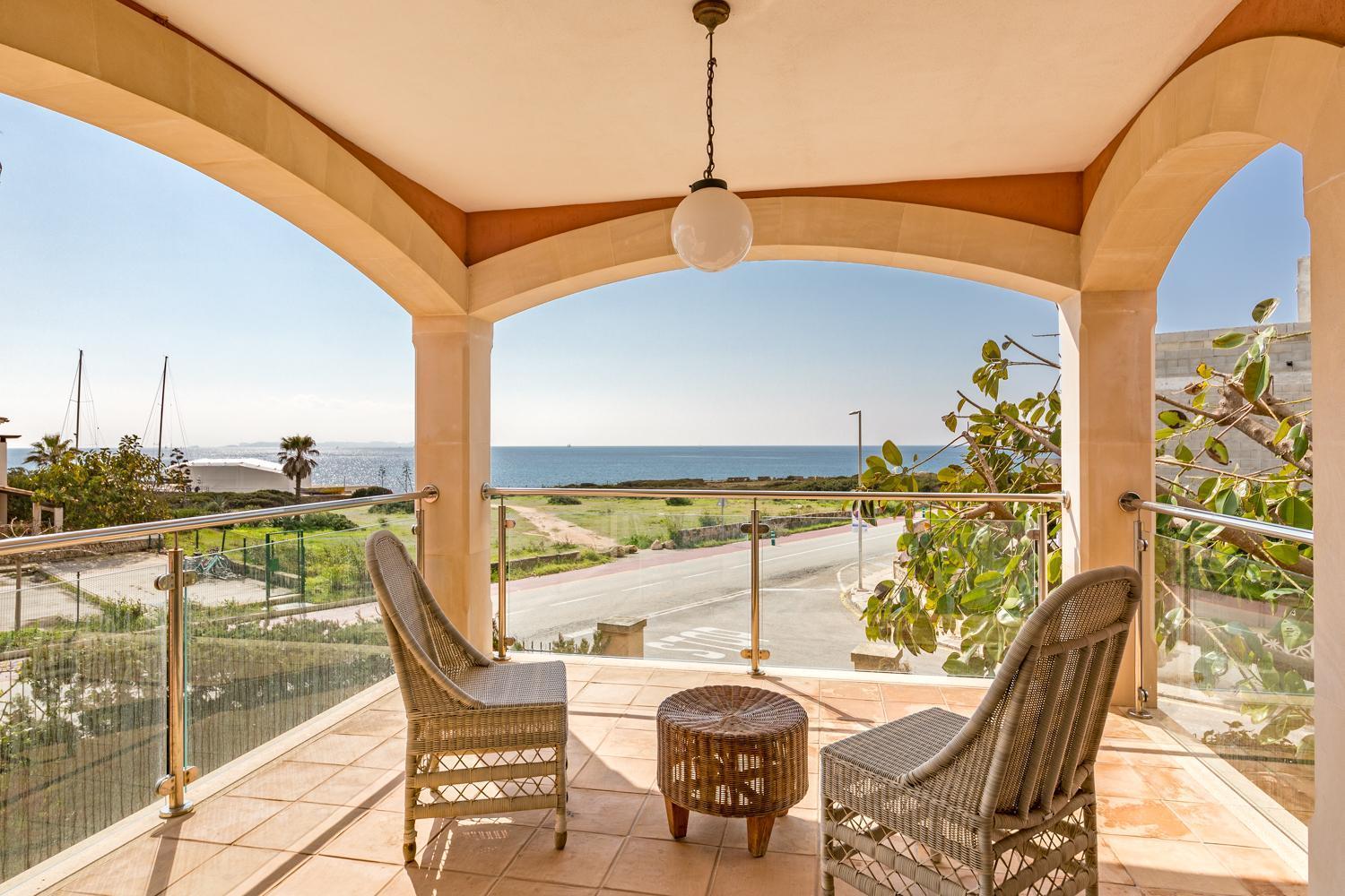 Mallorca Finca Haus Mit Pool Direkt Am Meer Es Trenc, Bootstour Moeglich Sa Ràpita Exteriör bild