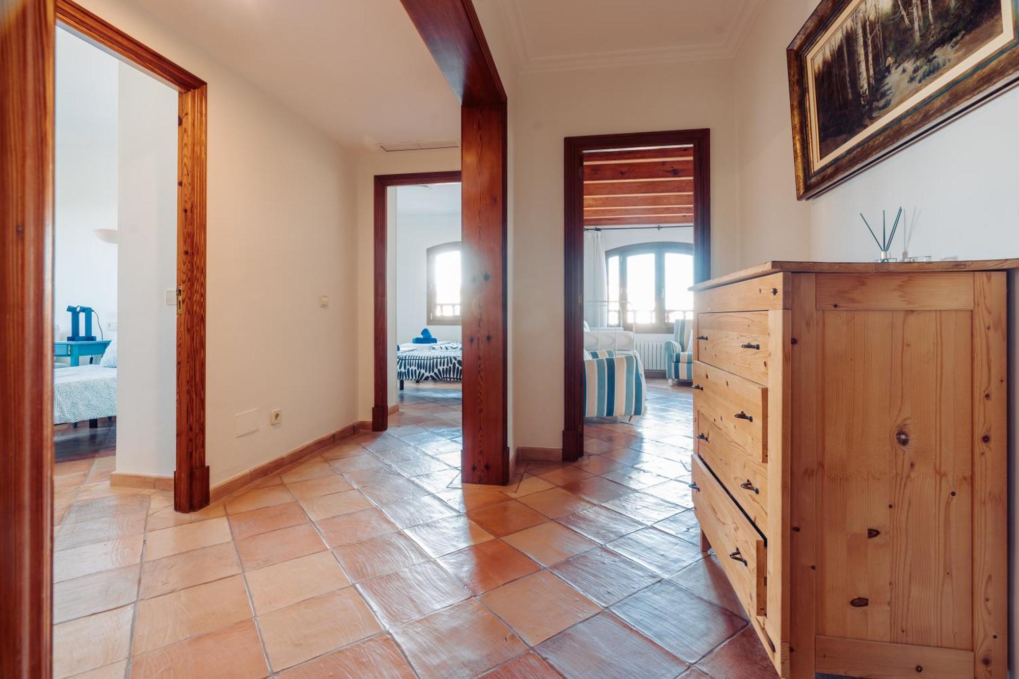 Mallorca Finca Haus Mit Pool Direkt Am Meer Es Trenc, Bootstour Moeglich Sa Ràpita Exteriör bild