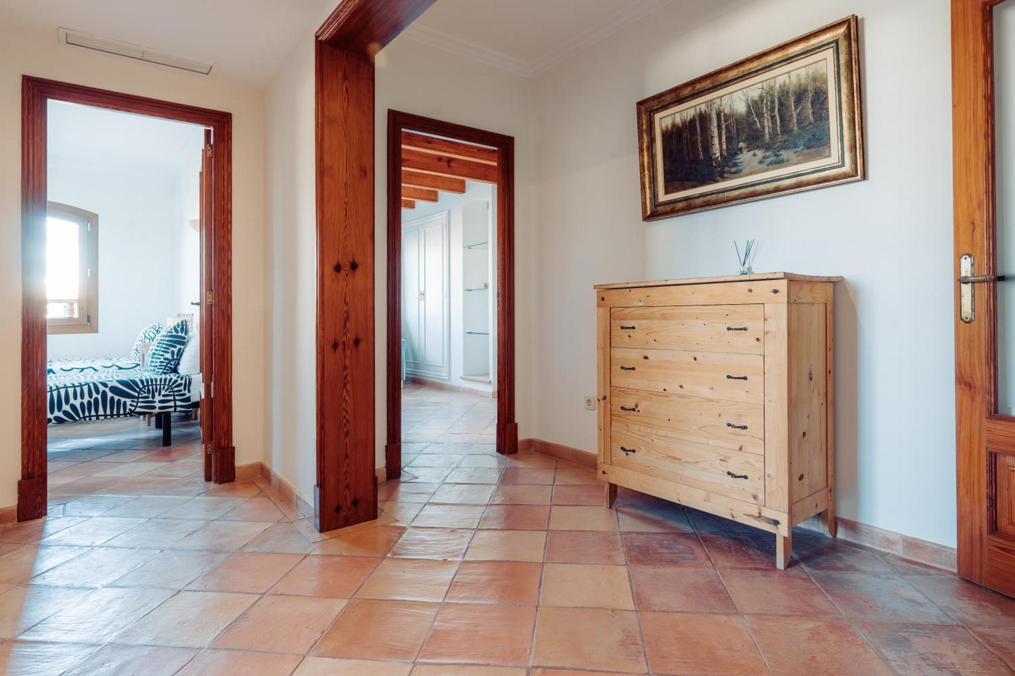 Mallorca Finca Haus Mit Pool Direkt Am Meer Es Trenc, Bootstour Moeglich Sa Ràpita Exteriör bild